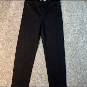 Liverpool Los Angeles Hi-Rose Slim Black Skinny Jeans Size 12/31